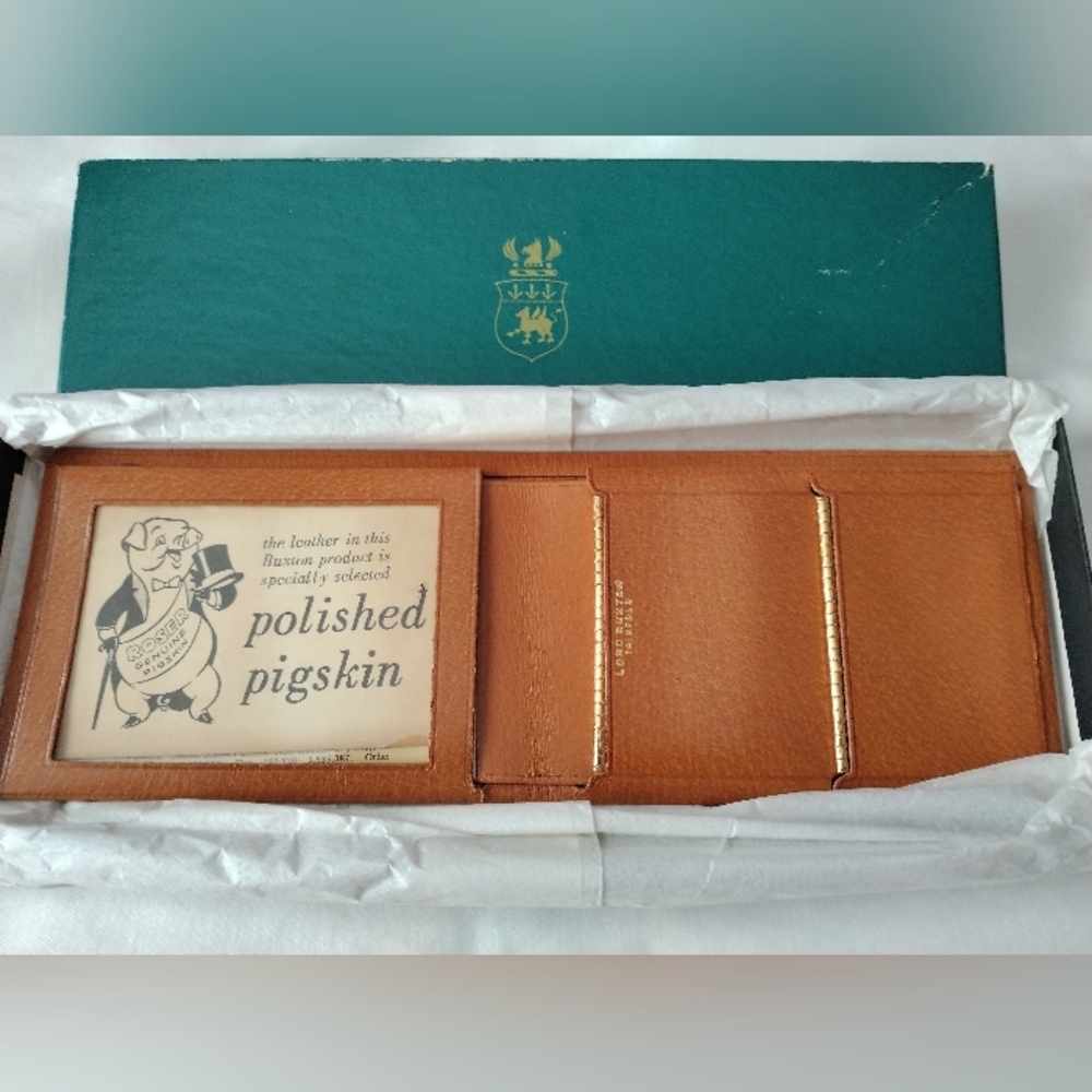 Vintage Lord Buxton Trifold Wallet
